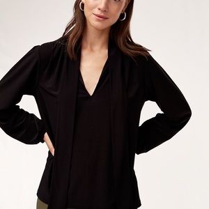 Black blouse from aritzia